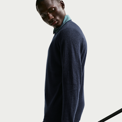 Nike Tailored Performance Erkek Crew Yaka Golf Üstü görsel 3