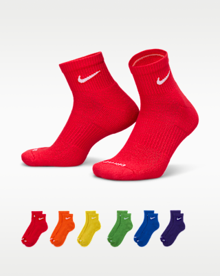 Unisex носки Nike Everyday Plus Cushioned Training Ankle Socks (6 Pairs) для тренировок