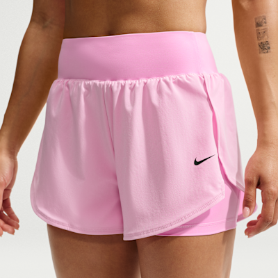 Nike Pro Sculpt Dri-FIT Yüksek Belli 2'si 1 Arada 8 cm Kadın Şortu görsel 2