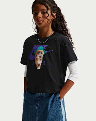 Детская футболка Nike Sportswear Big Kids' (Girls') Boxy