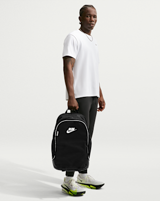 nike backpack 5075007 Academy Team loop closure houses the rain fly Nike Heritage Backpack 'Purple' BA6150-573