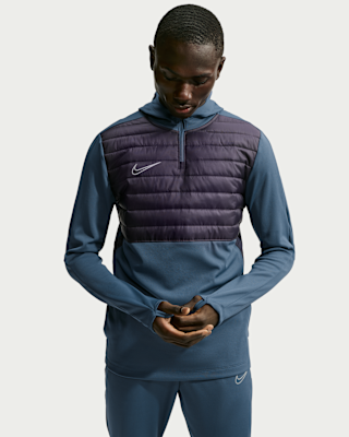 Мужские Nike Academy Winter Warrior Therma-FIT Soccer Drill Top