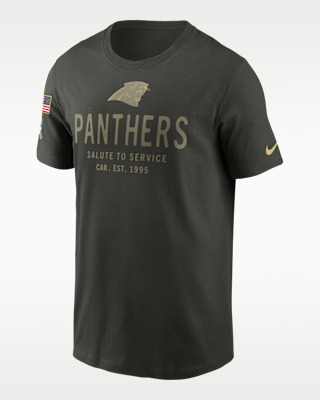 Carolina Panthers Salute to Service Sideline Primary Edge Men's Nike Dri-FIT NFL T-Shirt