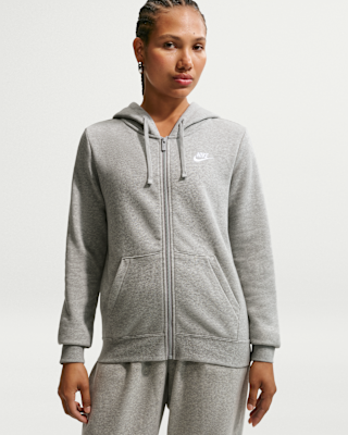 Женское худи Nike Sportswear Club Fleece Full-Zip Hoodie
