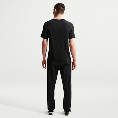 Nike Therma Therma-FIT Açık Paçalı Erkek Fitness Eşofman Altı görsel 5