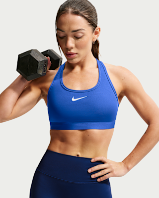 Женские  Nike Swoosh Medium Support Padded Sports Bra