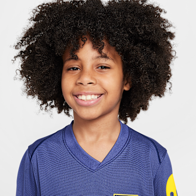 Atlético Madrid 2025/26 Stadium Away Older Kids' Nike Dri-FIT Football Replica Shirt