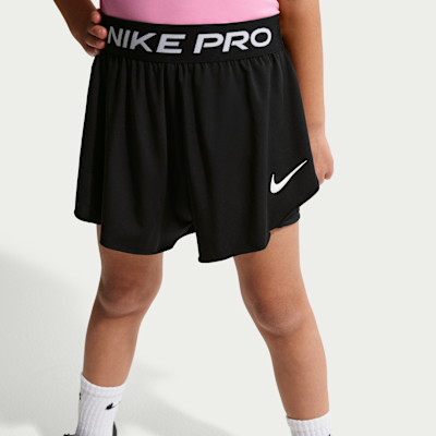 Nike Pro Little Kids' Dri-FIT 2-in-1 Shorts