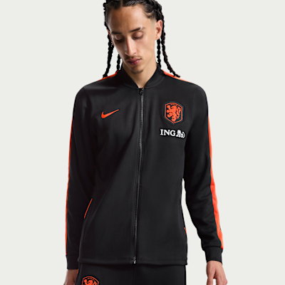 Nike Hollanda Strike Nike Dri-FIT Erkek Örgü Futbol Eşofmanı
