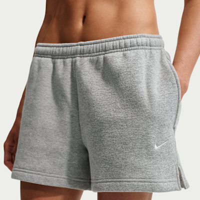 Nike Studio Fleece Orta Kalınlıkta Normal Belli Kadın Şortu görsel 2