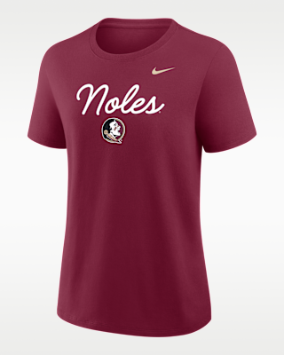 Женская футболка Florida State Script Mantra Logo Nike College