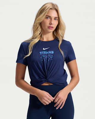 Женская футболка Tennessee Titans Rivalries Collection One Classic Twist Nike Dri-FIT NFL