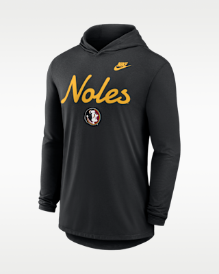 Мужские  Florida State Legacy Nike Dri-FIT College Long-Sleeve Hooded Top