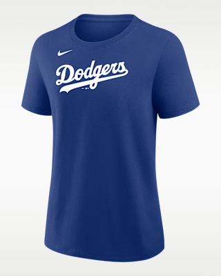 Женская футболка Los Angeles Dodgers Wordmark Nike MLB