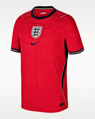 Детские джерси England 2026 Match Away Big Kids' Nike Aero-FIT Soccer Authentic Jersey