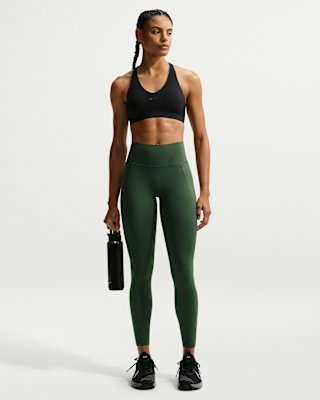 Женские тайтсы Nike Universa High-Waisted 7/8 Leggings with No Front Seam