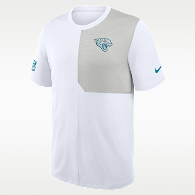 Playera Nike Dri-FIT de la NFL para hombre Jacksonville Jaguars Sideline Coach