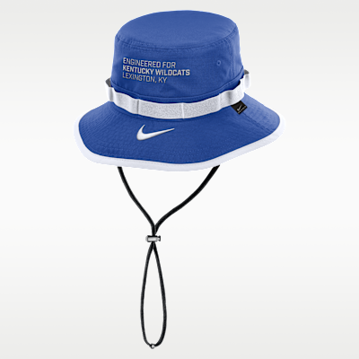 Gorro tipo pescador universitario Nike Dri-FIT para hombre Kentucky Sideline Apex Gameday Boonie