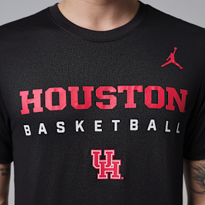 Nike NCAA Houston Cougars Men's Basketball Short-Sleeve Dri-FIT T-Shirt