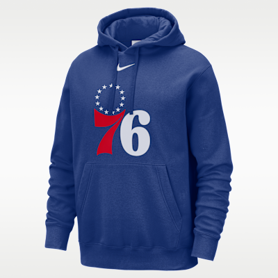 Philadelphia 76ers Club Men's Nike NBA Pullover Hoodie