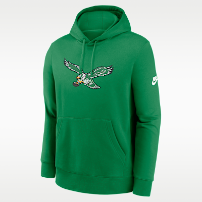 Sudadera con gorro sin cierre Nike de la NFL para hombre Philadelphia Eagles Club Logo