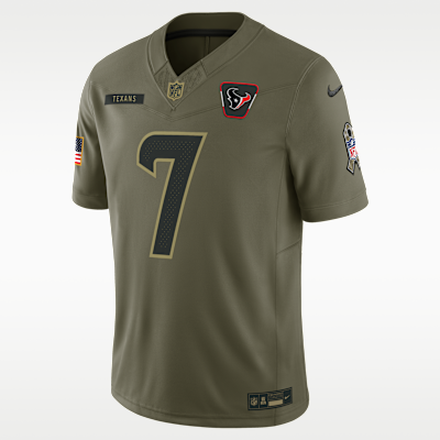 C.J. Stroud Houston Texans Salute to Service Men's Nike Dri-FIT NFL Limited Jersey
