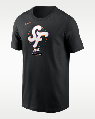 Мужская футболка San Francisco Giants City Connect Large Logo Nike MLB