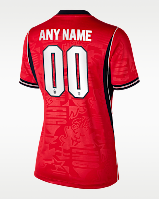 Женские джерси England 2026 Stadium Away Nike Dri-FIT Soccer Replica Custom Jersey By You