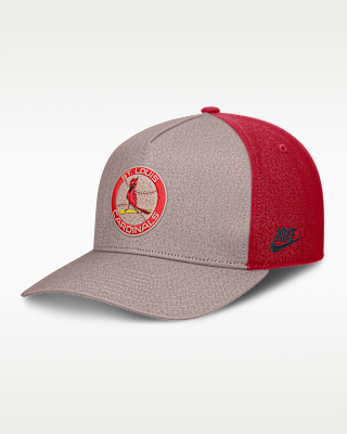 Мужские  St. Louis Cardinals Cooperstown Rise Nike MLB A-Frame Adjustable Hat