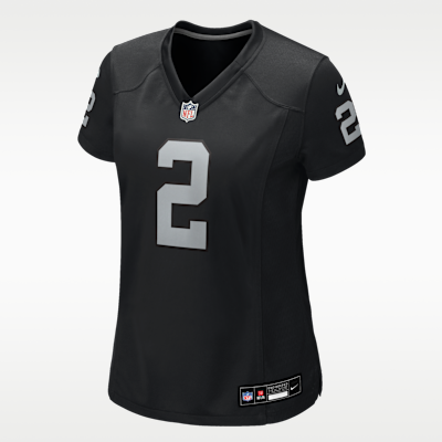 Jersey Nike de la NFL Game para mujer Ashton Jeanty Las Vegas Raiders 2025 NFL Draft First Round Pick