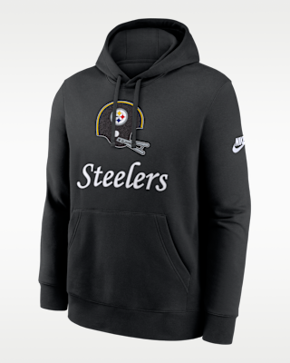 Мужское худи Pittsburgh Steelers Best Season Rewind Club Nike NFL Pullover Hoodie