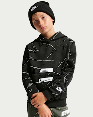 Детское худи Nike Sportswear Club Big Kids' Pullover Hoodie