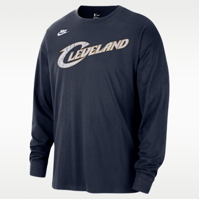 Cleveland Cavaliers Hardwood Classic Essential Men's Nike NBA Long-Sleeve T-Shirt