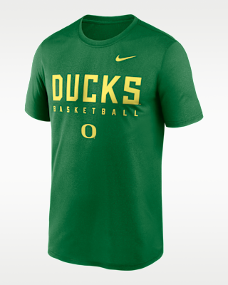 Мужская футболка Oregon Courtside Basketball Legend Nike Dri-FIT College для баскетбола
