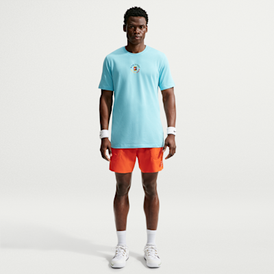 NikeCourt Dri-FIT Erkek Tenis Tişörtü görsel 4