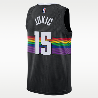 Nikola Jokić Denver Nuggets City Edition Samarreta Nike NBA Swingman - Home