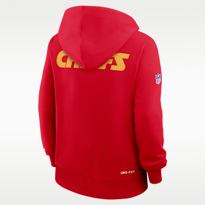Kansas City Chiefs Sideline Women's Nike Dri-FIT NFL Pullover Hoodie