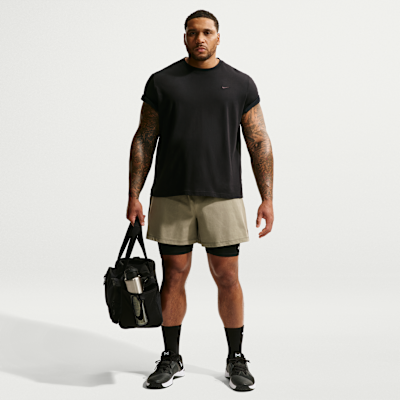 Nike Pro Dri-FIT Uzun Erkek Fitness Şortu görsel 8