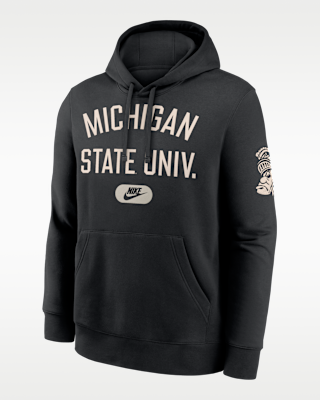 Мужское худи Michigan State Club Nike College Pullover Hoodie