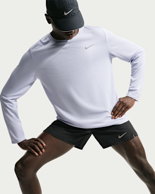 Мужские  Nike Miler Dri-FIT Long-Sleeve Top для бега