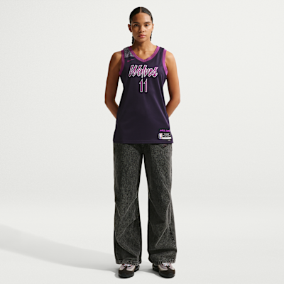 Jersey Nike de la NBA Swingman para hombre de Naz Reid de los Minnesota Timberwolves City Edition