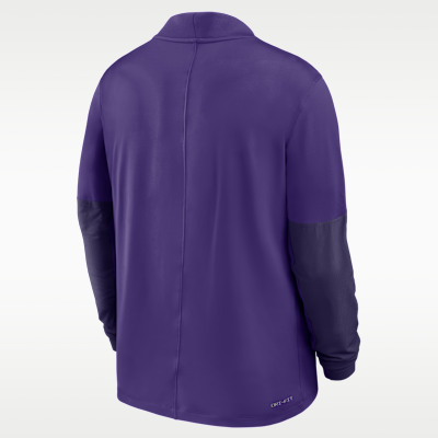 LSU Men's Nike Dri-FIT College 1/2-Zip Top