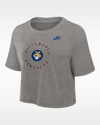 Женская футболка Pittsburgh Panthers Nike Dri-FIT Cropped
