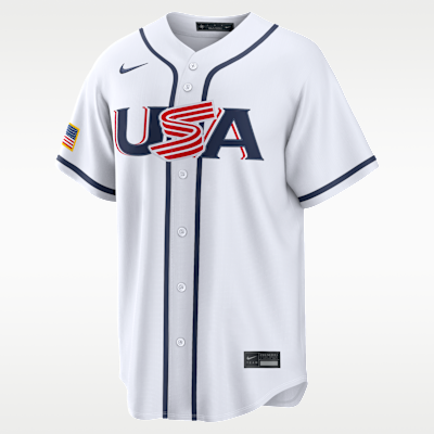 Jersey Nike Stadium para hombre Ernie Clement USA Baseball 2026 World Baseball Classic