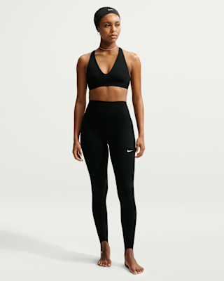 Женские тайтсы Nike One High-Waisted Full-Length Stirrup Leggings