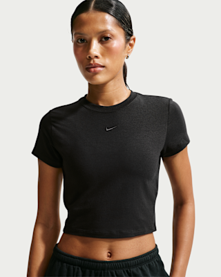 Женская футболка Nike Sportswear Chill Knit Cropped