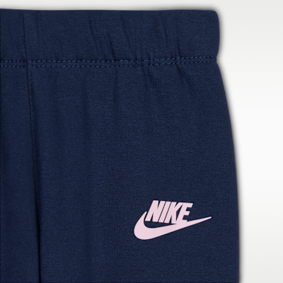 Set med huvtröja och joggingbyxor Nike Sportswear Club Fleece för baby (12-24 mån)