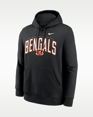 Мужское худи Cincinnati Bengals Club Nike NFL Pullover Hoodie