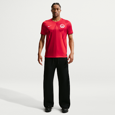 Nike Kanada 2026 Stadyum İç Saha Nike Dri-FIT Erkek Futbol Taraftar Forması görsel 4