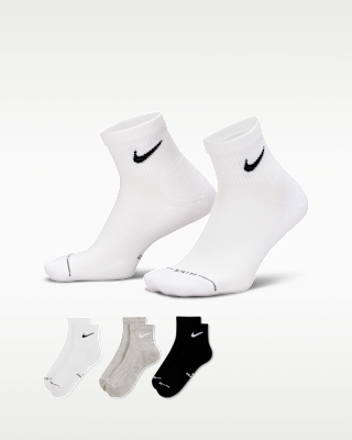 Unisex носки Nike Everyday Elevated Ankle Socks (3 Pairs)